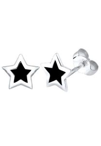 Elli Damskie Star Cut-Out Astro Look Basic Trend w srebra próby 925 Kolczyki 1 ct. Szare kolczyki Elli, srebrne. Za 168,99 zł.