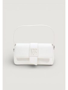 Armani Exchange Torebka XW002592 AF11902 U0011 Biały. Białe torebki klasyczne Armani Exchange, bez wzorów, ze skóry, bez dodatków. Za 609,99 zł.