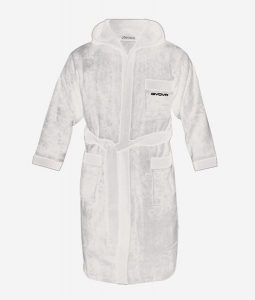 Givova szlafrok 2XL 100% bawełniana spugna. Białe szlafroki Givova, xl, bez wzorów, z bawełny, bez kaptura. Za 165,88 zł.