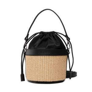 Torebka GINO ROSSI. Czarne listonoszki Gino Rossi, bez wzorów, bez dodatków. Za 197,96 zł.