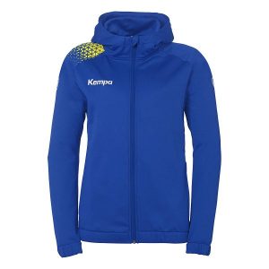 Bluza damska z kapturem Kempa Ambition 28. Niebieskie bluzy Kempa, bez wzorów, z kapturem. Za 266,50 zł.