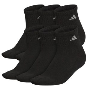 Skarpety sportowe unsex Adidas PER ANKLE AA2321 3-PAK. Czarne skarpetki ADIDAS, bez wzorów. Za 49,00 zł.
