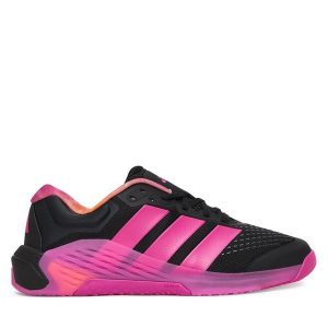 Buty na siłownię adidas. Czarne buty sportowe ADIDAS, bez wzorów, bez zapięcia, na fitness i siłownię. Za 474,99 zł.