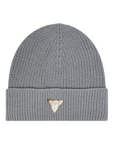 Guess Czapka AM9584 POL01 Szary. Szare czapki Guess, z aplikacjami. Za 129,99 zł.