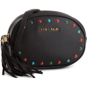 Torebka JENNY FAIRY - RC13643 Czarny. Czarne torebki klasyczne marki Jenny Fairy. Za 59,99 zł.