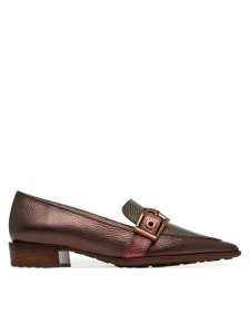 Hispanitas Półbuty CHI254262 Brązowy. Brązowe półbuty Hispanitas, bez wzorów, ze skóry, bez obcasa, na płaskiej podeszwie, bez zapięcia. Za 459,99 zł.