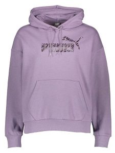 Puma Bluza "Essentials+" w kolorze fioletowym rozmiar: M. Różowe bluzy Puma, m, bez wzorów, z kapturem. Za 144,92 zł.
