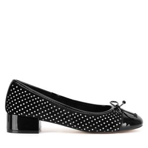 Baleriny Nine West. Czarne balerinki Nine West, bez wzorów, bez obcasa, bez zapięcia. Za 137,99 zł.