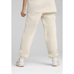 Spodnie dresowe unisex Essentials Elevated PUMA Alpine Snow White. Białe spodnie dresowe Puma, m, bez wzorów, z dresówki. W wyprzedaży za 179,00 zł.