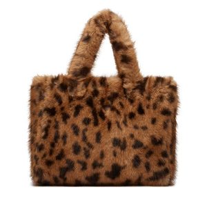 Torebka Guess. Brązowe torebki klasyczne Guess, z aplikacjami, bez dodatków. Za 394,99 zł.