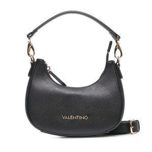 Torebka Valentino. Czarne torebki klasyczne Valentino, bez wzorów, bez dodatków. Za 379,99 zł.