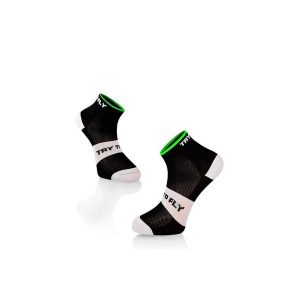 Krótkie skarpetki rowerowe Skinlife Czarno-Białe. Białe skarpetki TRY TO FLY, bez wzorów. W wyprzedaży za 58,09 zł.