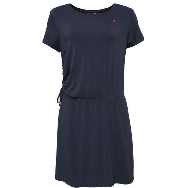 LOAP Brevora Sukienka Damska Niebieska XL. Niebieskie sukienki Lolë, na co dzień, xl, bez wzorów, sportowe, bez kołnierzyka, bez ramiączek, sportowe. Za 195,99 zł.