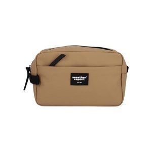 Torba na toaletę Weather Report Bronze PU. Brązowe torby podróżne i sportowe Weather Report, bez wzorów. Za 167,00 zł.
