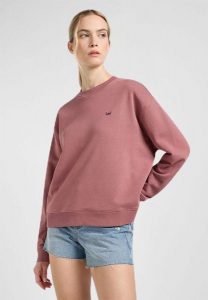 DAMSKA BLUZA LEE RAGLAN CREW SWS HENNA 112363837. Bluzy Lee, xl, bez wzorów, bez kaptura. Za 199,99 zł.