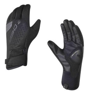 Rękawiczki sportowe unisex Chiba Bioxcell Wamr Winter z wodoodporną membraną. Czarne rękawiczki CHIBA, na zimę, bez wzorów. Za 276,00 zł.