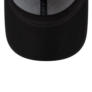 Czapka z daszkiem New Era NY Yankees Wmns Metallic Logo 940. Czarne czapki New Era, bez wzorów, z bawełny. Za 119,99 zł.