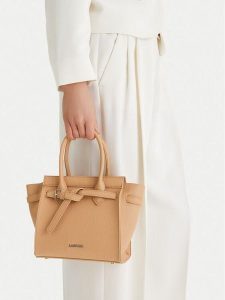 Lasocki Torebka CEO-LSK-X-010-09 Brązowy. Brązowe torebki klasyczne Lasocki, bez wzorów, z materiału, bez dodatków. Za 199,99 zł.