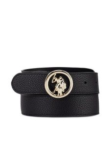 U.S. Polo Assn. Pasek AIUXT2336WVP Brązowy. Brązowe paski U.S. Polo Assn., bez wzorów, ze skóry. Za 159,99 zł.