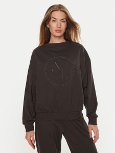 Athlecia Bluza Damla EA243331 Brązowy Loose Fit. Brązowe bluzy Athlecia, bez wzorów, z bawełny, bez kaptura. Za 169,99 zł.