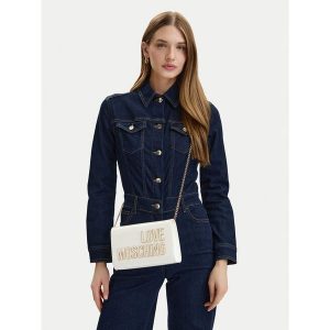 Torebka LOVE MOSCHINO. Białe torebki klasyczne LOVE MOSCHINO, bez wzorów, bez dodatków. Za 550,99 zł.