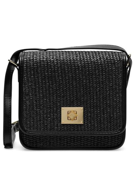 Gino Rossi Torebka TYLO 3 Czarny. Czarne listonoszki Gino Rossi, bez wzorów, z materiału, bez dodatków. Za 179,99 zł.