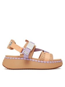 Steve Madden Sandały Decorum SM11003017 Kolorowy. Sandały Steve Madden, bez wzorów, z materiału, bez obcasa, na koturnie, bez zapięcia. Za 299,99 zł.