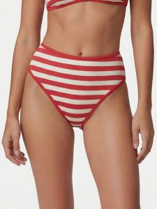 Tommy Hilfiger Strój kąpielowy UW0UW06408 Czerwony. Czerwone bikini TOMMY HILFIGER, bez wzorów, z syntetyku. Za 209,99 zł.