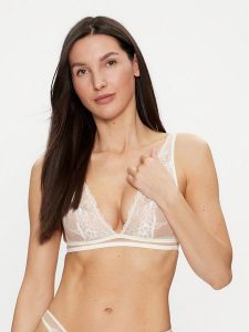 Calvin Klein Underwear Biustonosz braletka 000QF7749E Biały. Białe biustonosze Calvin Klein Underwear, bez wzorów, z syntetyku. Za 229,99 zł.