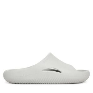Klapki Crocs. Szare klapki Crocs, bez wzorów, bez obcasa. Za 139,99 zł.