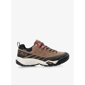 Buty podejściowe damskie CMP Mintaka WP. Brązowe buty trekkingowe CMP, z materiału, bez zapięcia. Za 323,99 zł.