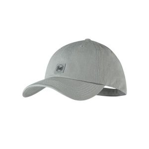 Czapka z daszkiem Buff Baseball Cap. Szare czapki Buff, bez wzorów, sportowe. W wyprzedaży za 97,44 zł.