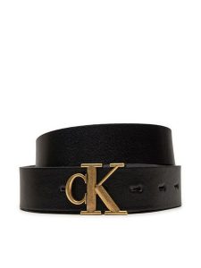 Calvin Klein Jeans Pasek Damski Mono Pl Rev Lthr Belt K60K612288 Czarny. Czarne paski Calvin Klein Jeans, bez wzorów, z jeansu. Za 169,99 zł.