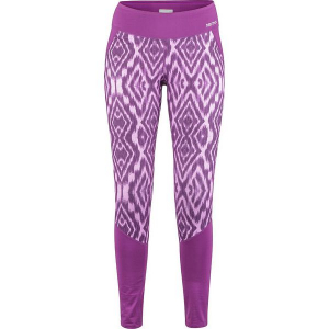 Legginsy funkcyjne "Heavyweight Nicole" w kolorze fioletowym. Fioletowe legginsy marki Marmot, w kropki, z materiału. W wyprzedaży za 149,95 zł.