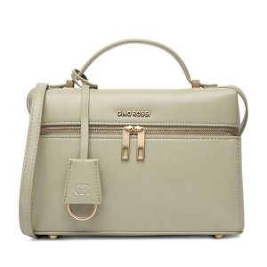 Torebka GINO ROSSI. Zielone kuferki Gino Rossi, bez wzorów, bez dodatków. Za 229,99 zł.