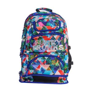 Plecak sportowy FUNKY TRUNKS Elite Squad Palm Prism. Niebieskie plecaki FUNKY TRUNKS. Za 249,00 zł.