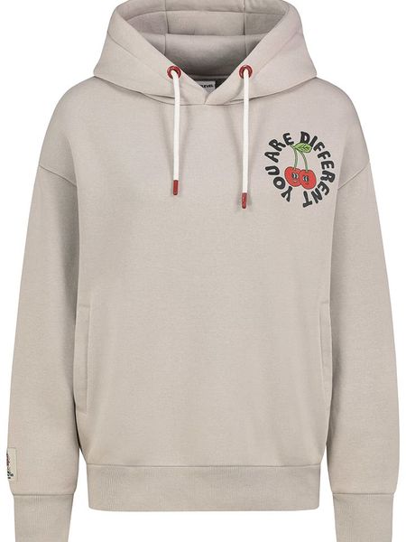 Sublevel Bluza w kolorze kremowym rozmiar: M. Brązowe bluzy Sublevel, m, bez wzorów, z kapturem. Za 60,88 zł.