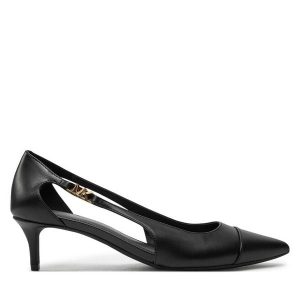 Czółenka MICHAEL Michael Kors. Czarne czółenka MICHAEL Michael Kors, bez wzorów, bez obcasa, bez zapięcia. Za 549,99 zł.