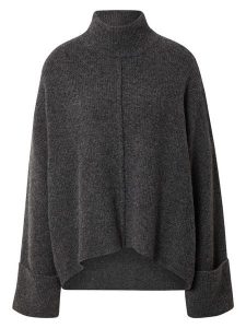 LeGer Sweter "Rafaela" w kolorze szarym rozmiar: 34. Szare swetry oversize LeGer, bez wzorów, prążkowane, bez ramiączek. Za 170,47 zł.