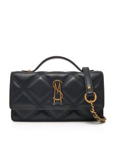 Steve Madden Torebka Bjeffa SM13001604 Czarny. Czarne torebki klasyczne Steve Madden, bez wzorów, ze skóry, bez dodatków. Za 299,99 zł.