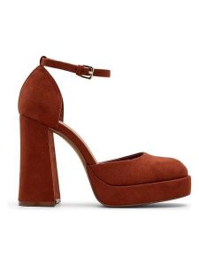 CALL IT SPRING Czółenka w kolorze brązowym rozmiar: 38. Brązowe czółenka Call it Spring, bez wzorów, bez obcasa, bez zapięcia. Za 126,99 zł.