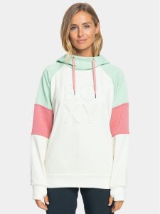 Roxy Bluza Liberty Hoodie Otlr ERJFT04711 Écru Regular Fit. Bluzy Roxy, l, bez wzorów, z syntetyku, bez kaptura. Za 249,99 zł.