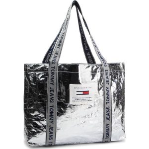 Torebka TOMMY JEANS - Tju Logo Tape Tote Tp AU0AU00445 055. Torebki klasyczne marki Tommy Jeans. Za 229,00 zł.