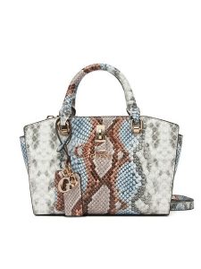 Guess Torebka Queensland Mini HWKG96 55760 Kolorowy. Torebki klasyczne Guess, z aplikacjami, ze skóry, bez dodatków. Za 469,99 zł.