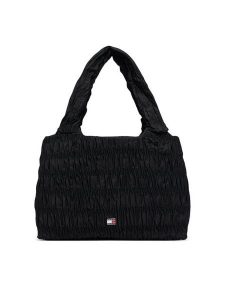 Tommy Jeans Torebka Tjw Urban AW0AW19076 Czarny. Czarne torebki klasyczne Tommy Jeans, bez wzorów, z jeansu, bez dodatków. Za 569,99 zł.
