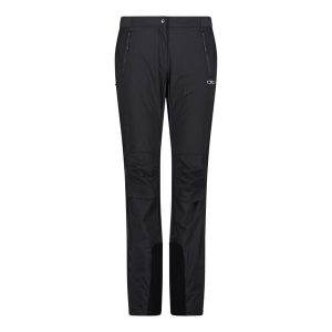 Spodnie damskie turystyczne CMP 34T2186. Czarne spodnie sportowe CMP, na zimę, l, bez wzorów, narciarskie. Za 425,00 zł.