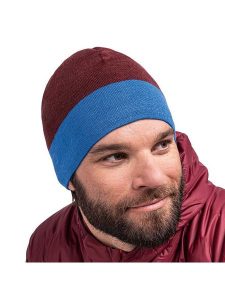 Schöffel Czapka "Schattwald" w kolorze bordowo-niebieskim rozmiar: onesize. Czerwone czapki Schöffel, bez wzorów, z materiału. Za 87,81 zł.