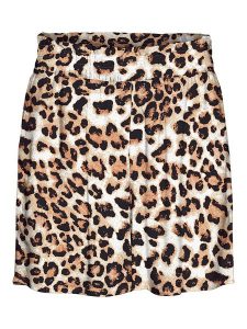 Vero Moda Szorty "Easy" w kolorze biało-jasnobrązowym rozmiar: L. Białe szorty Vero Moda, bez wzorów, z wiskozy, z podwyższonym stanem. Za 80,95 zł.