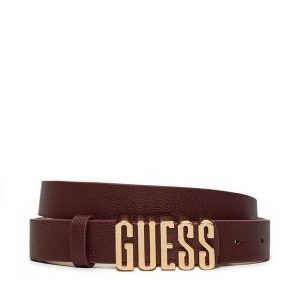 Pasek Damski Guess. Czerwone paski Guess, z aplikacjami. Za 129,99 zł.