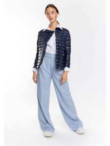 Northwood Kurtka pikowana w kolorze granatowym rozmiar: M. Niebieskie kurtki Northwood, m, bez wzorów, bez kaptura. Za 130,99 zł.